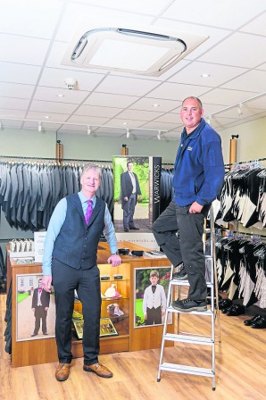 Established retailer offers warm welcome and cool customers