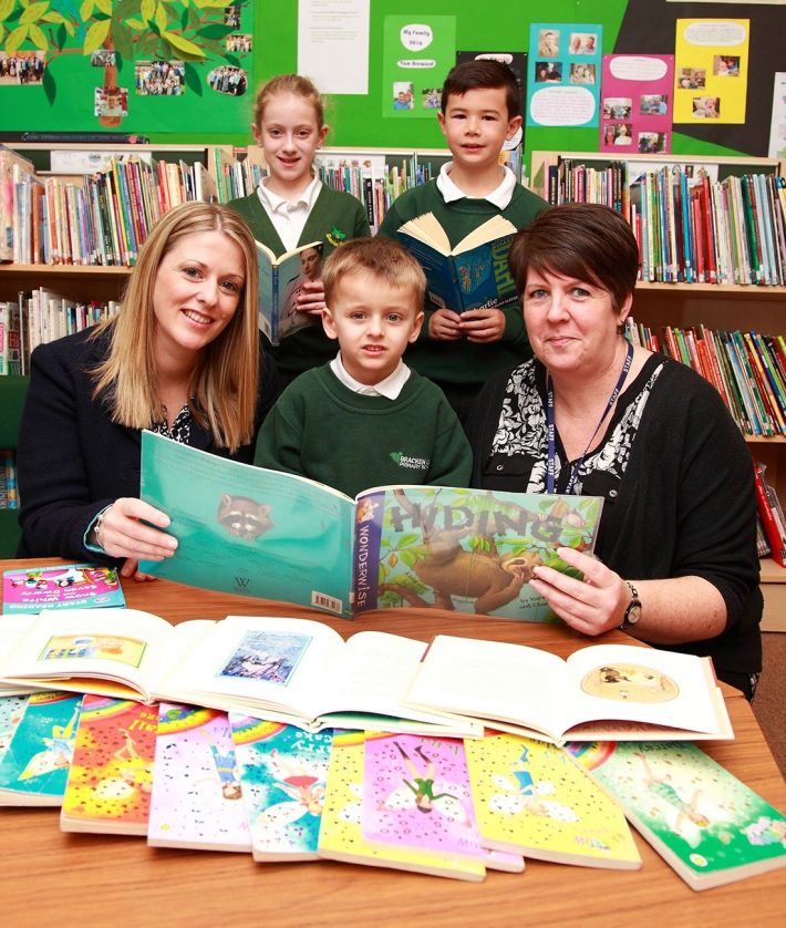 Young bookworms to benefit from generous donation to school library