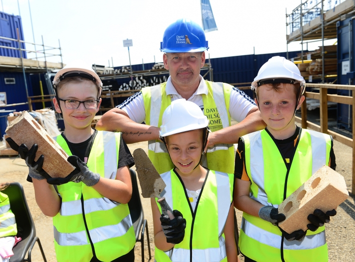 Pupils get on-site experience