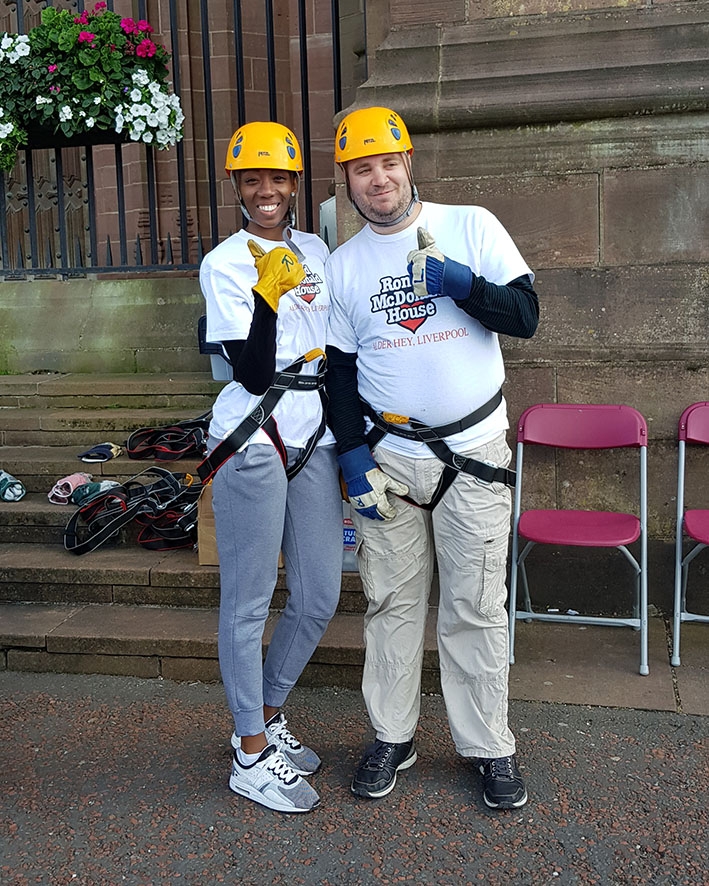 Hitting the heights for a good cause