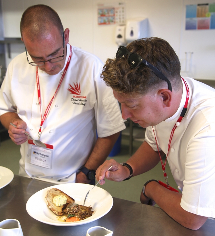 Chefs battle it out for taste of glory
