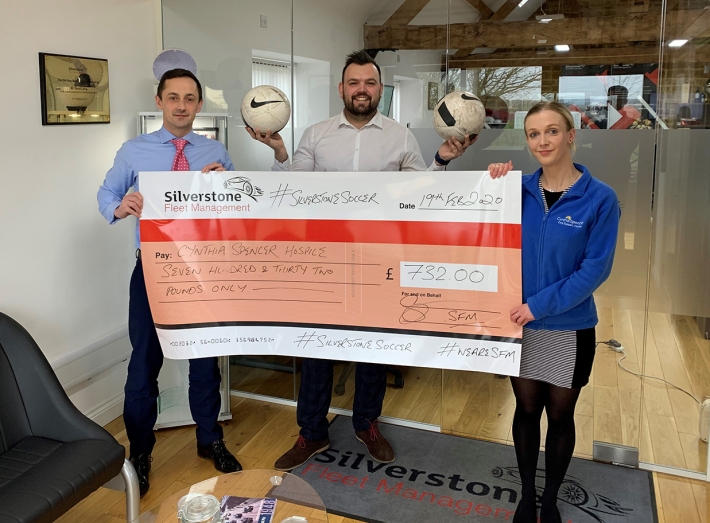 Corporate football tournament raises funds for local hospice