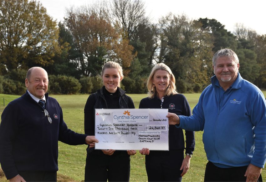 Hospice hails golfers as captains card ‘phenomenal’ £26,000