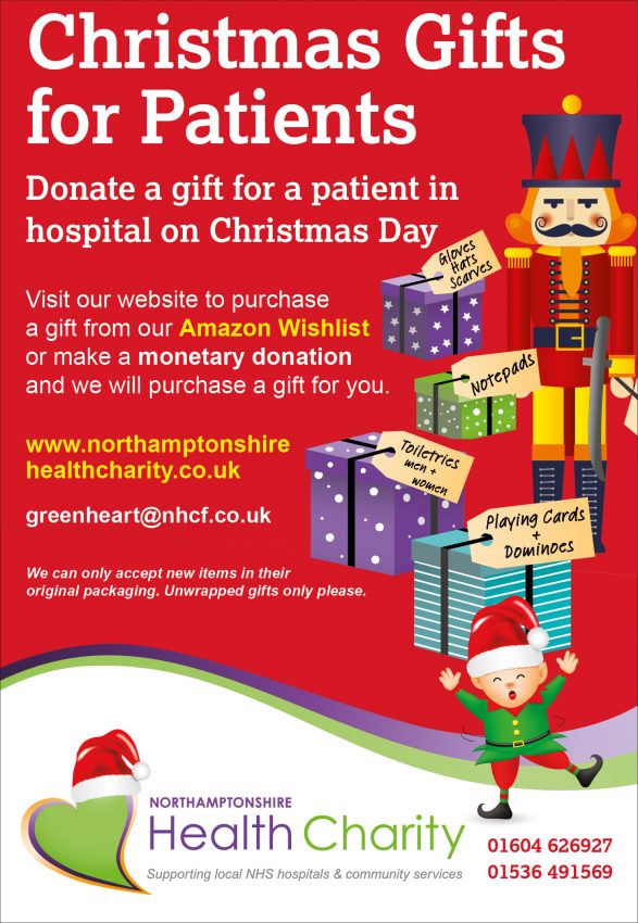 Donate a gift for someone  in hospital this Christmas