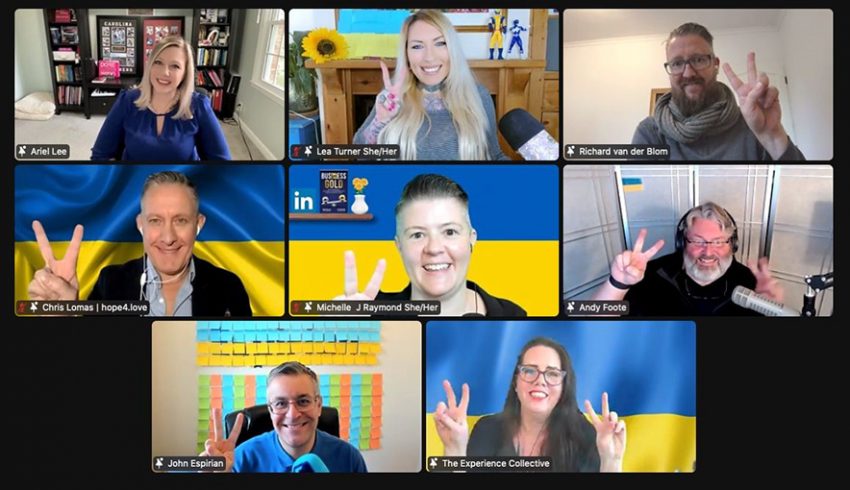 ‘LinkedIn Live Aid’ raises £40,000 for Ukrainian refugees… and counting