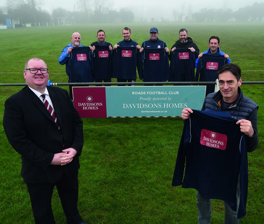 Club hails sponsorship deal with homes builder