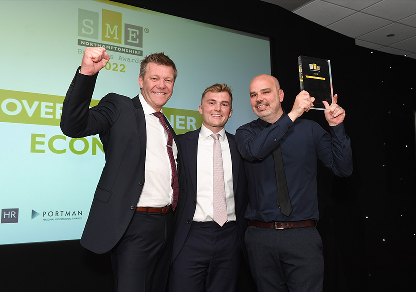 Warehouse safety specialist racks up SME Northamptonshire Business Awards success