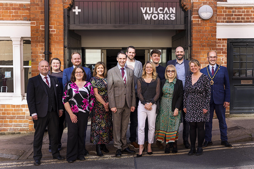 ‘We want to build a real community here’: Creative and digital hub at Vulcan Works is officially open for business