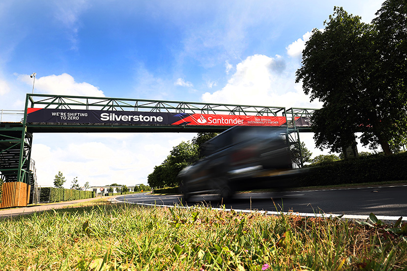 Sustainability on pole position as Santander agrees Silverstone link-up