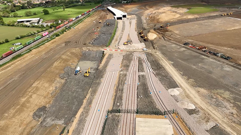Key construction phase begins at Strategic Rail Freight Interchange scheme on SEGRO Logistics Park Northampton